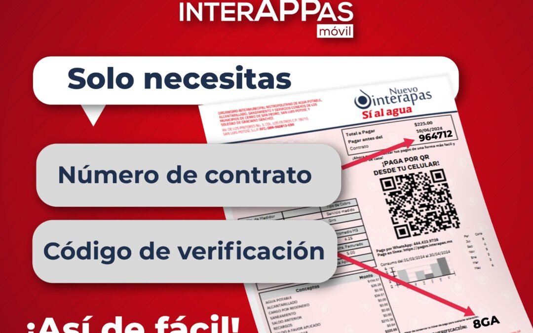 Facilidad, comodidad e inmediatez ventajas de la aplicación “InterAppas Móvil”.