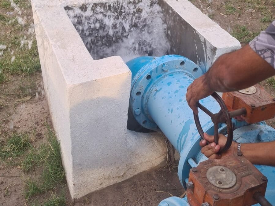 Eficiencia hídrica lograda con la rehabilitación y perforación de pozos, permite a Interapas utilizara sólo 200 litros por segundo de El Realito.