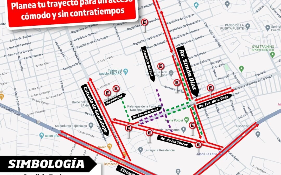 SSPC de la Capital implementa operativo vial Fenapo 2024