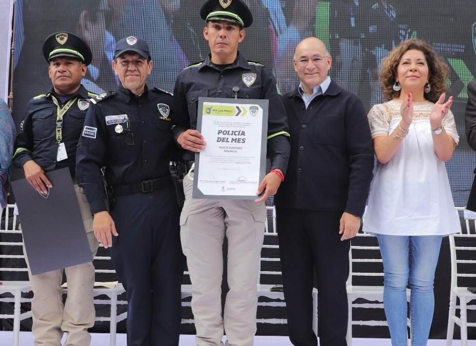 Policía Municipal de San Luis Capital, entre las 10 mejor calificadas de todo México