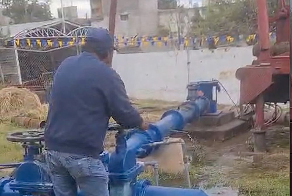 Reactiva Interapas pozo “Nuevo Progreso”.