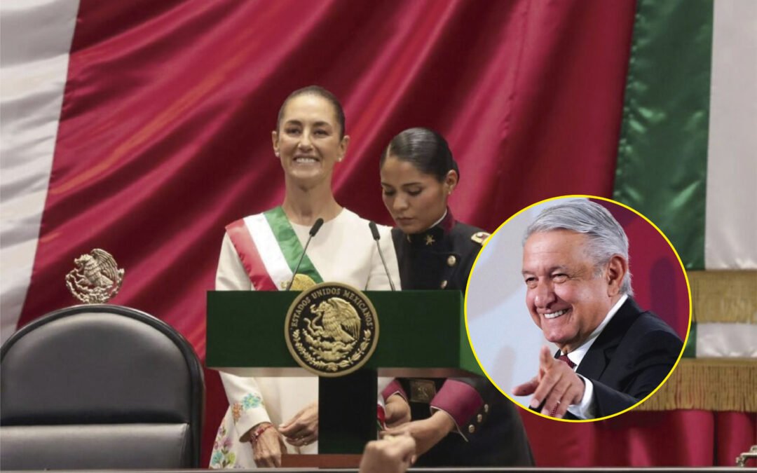 TOMA PROTESTA CLAUDIA SHEINBAUM E INICIA MAXIMATO DE LÓPEZ OBRADOR