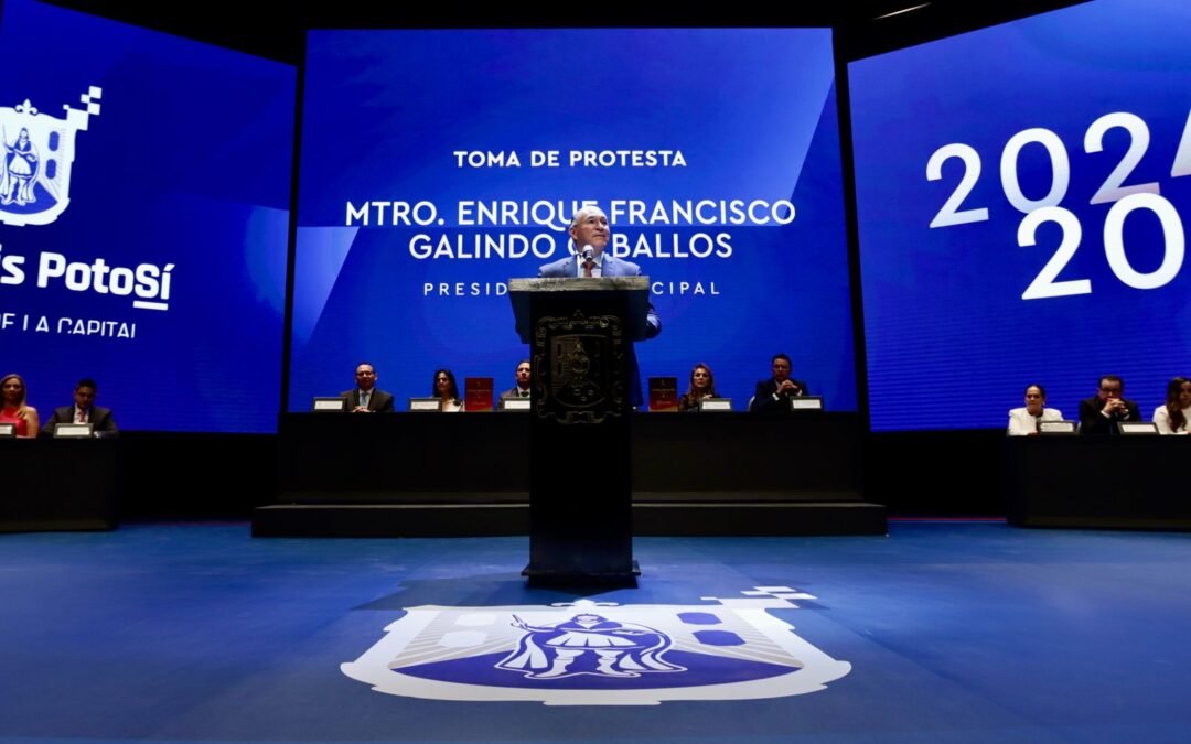 La Historia Continúa: Enrique Galindo toma protesta como Alcalde reelecto