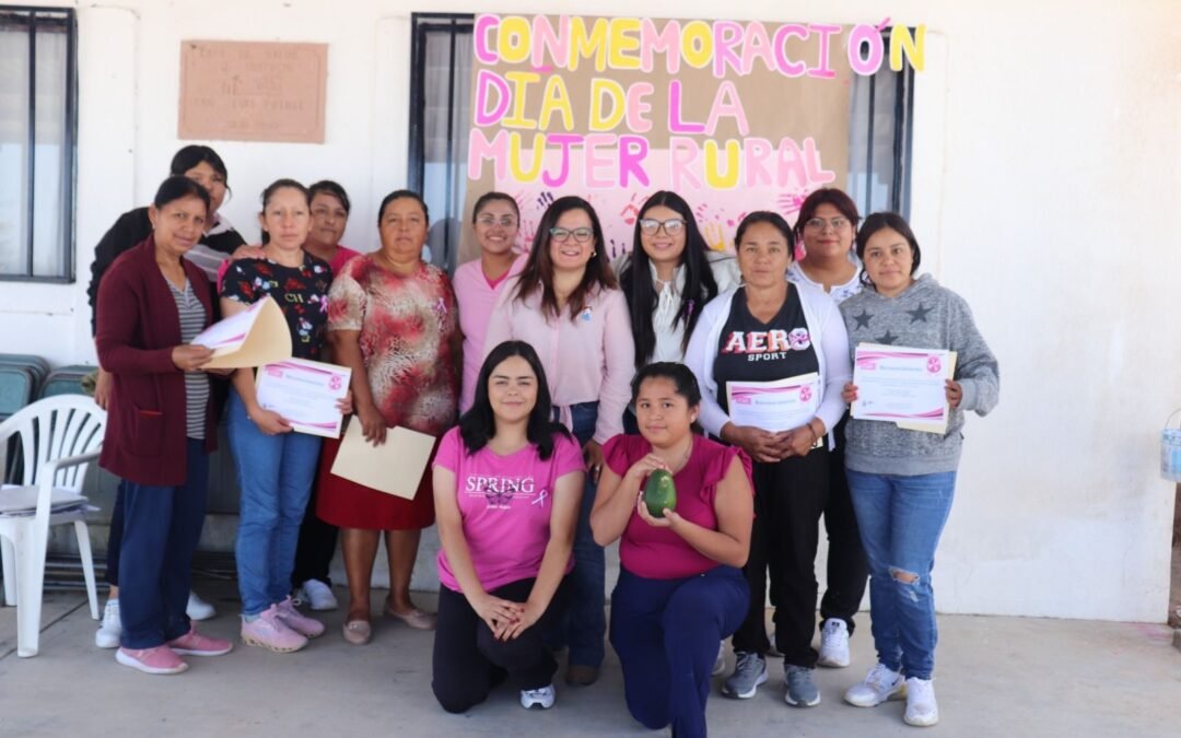 DIF Municipal celebra el Día Internacional de las Mujeres Rurales y reconoce su vital contribución al desarrollo sostenible