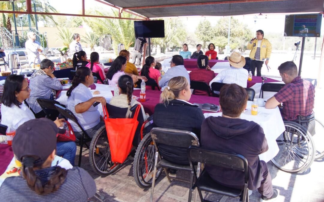 Ayuntamiento de SLP realiza consulta en Bocas sobre el Plan Municipal de Desarrollo para personas con discapacidad