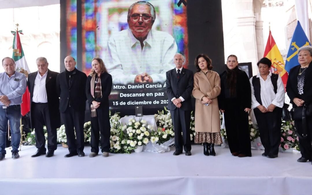 San Luis Capital despide con honores a un potosino excepcional, “El Hombre Cultura de la Ciudad”, Daniel García Álvarez de la Llera