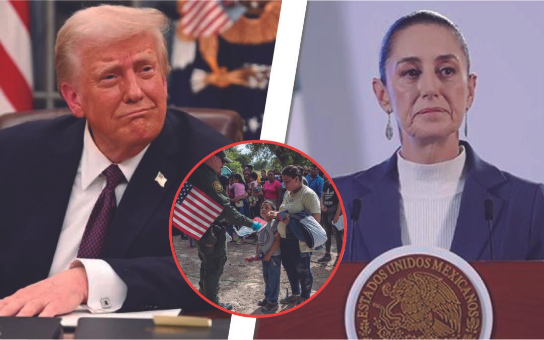 TRUMP VUELVE A EMPINAR A GOBIERNO DE MÉXICO