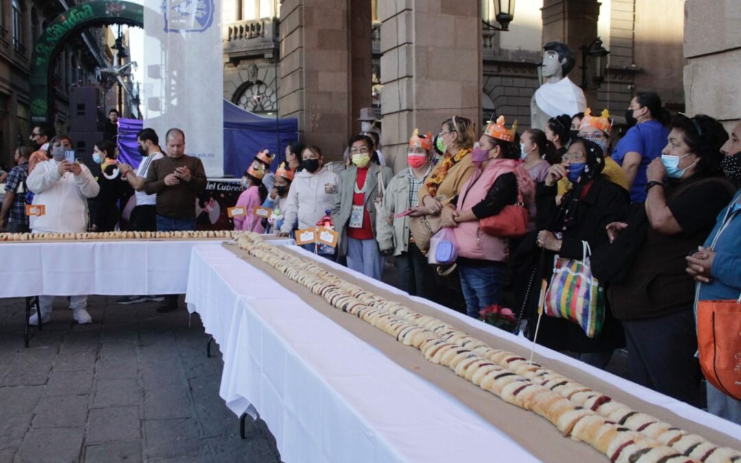 Este sábado a las 17 horas en Plaza de Armas, Gobierno de la Capital invita la Rosca de Reyes para las y los potosinos