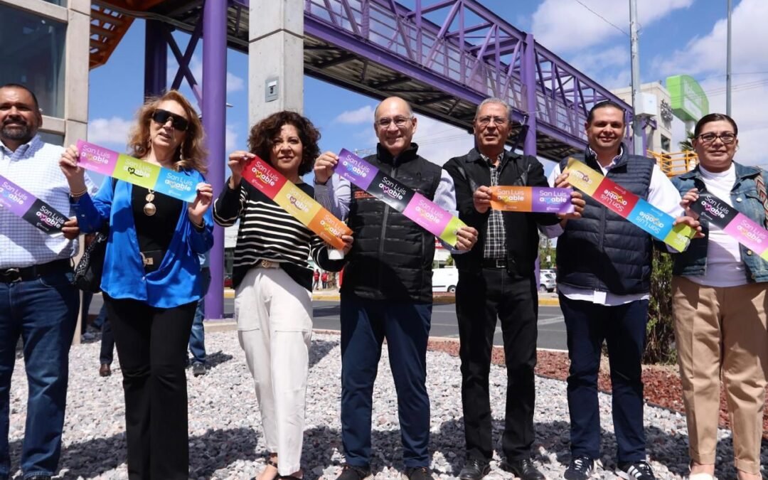 San Luis Capital innova con el primer puente peatonal inclusivo con elevador