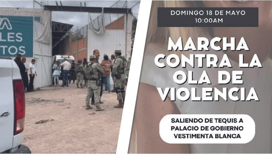 ORGANIZAN CIUDADANOS MARCHA PARA EXIGIR JUSTICIA