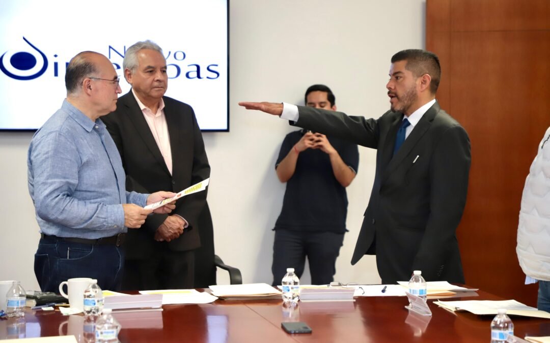 Por unanimidad, la Junta de Gobierno de INTERAPAS designa nuevo Contralor Interno