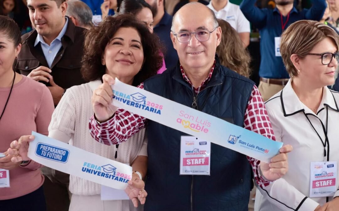 Enrique Galindo inaugura Feria Universitaria: impulso a jóvenes para continuar con sus estudios profesionales