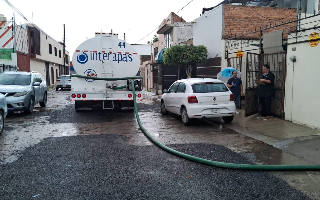 INTERAPAS mantiene protocolo por tercer día de nueva falla en “El Realito”
