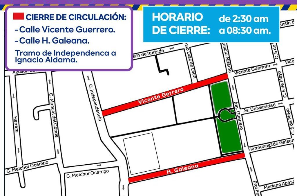 Habrá cierres intermitentes en el Centro Histórico por grabación de filme