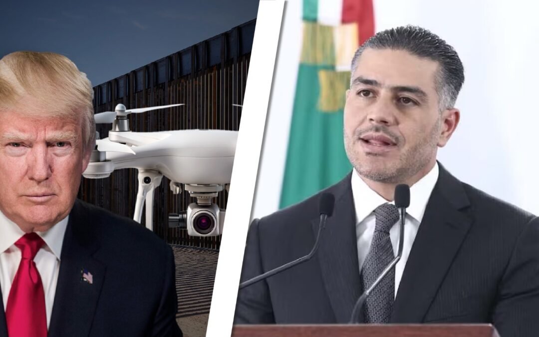 DRONES QUE ANUNCIÓ TRUMP YA VUELAN EN TERRITORIO MEXICANO