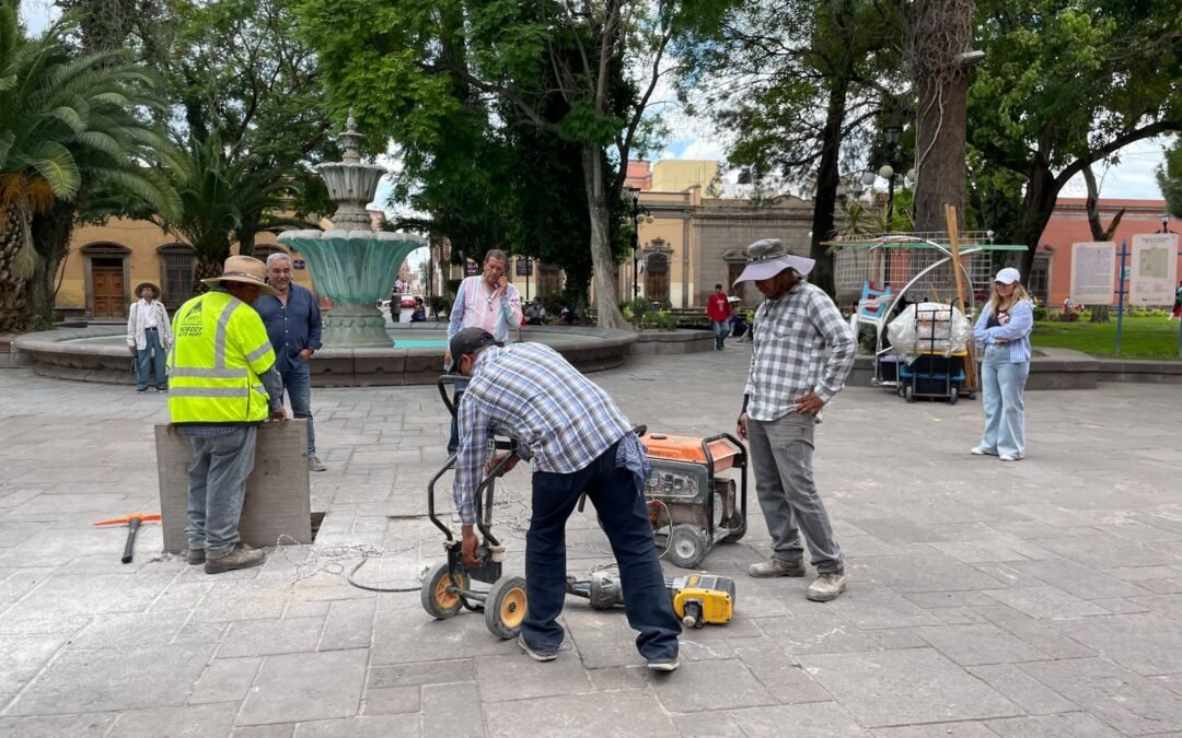 Inicia rehabilitación de drenaje en el Callejón de San Francisco