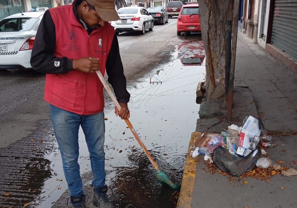 Continúan las acciones del Gobierno Municipal para evitar inundaciones