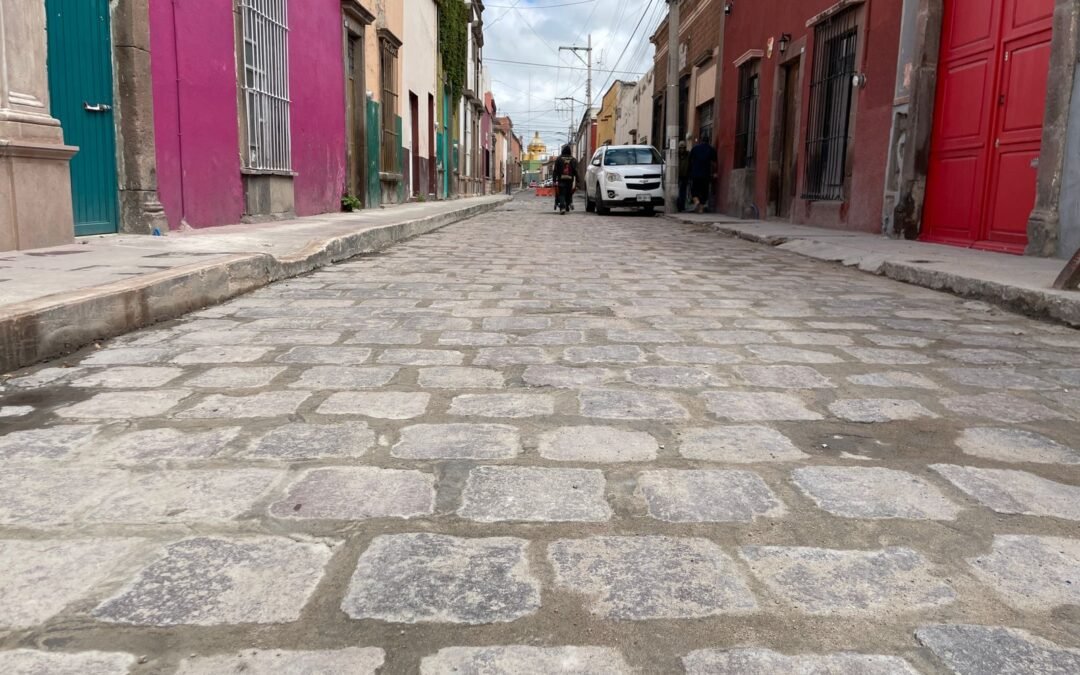 Lista la renovación sanitaria de la calle Independencia: Interapas