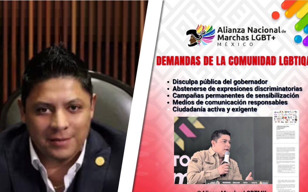 GALLARDO MANIOBRA PARA NO DISCULPARSE ANTE COMUNIDAD GAY