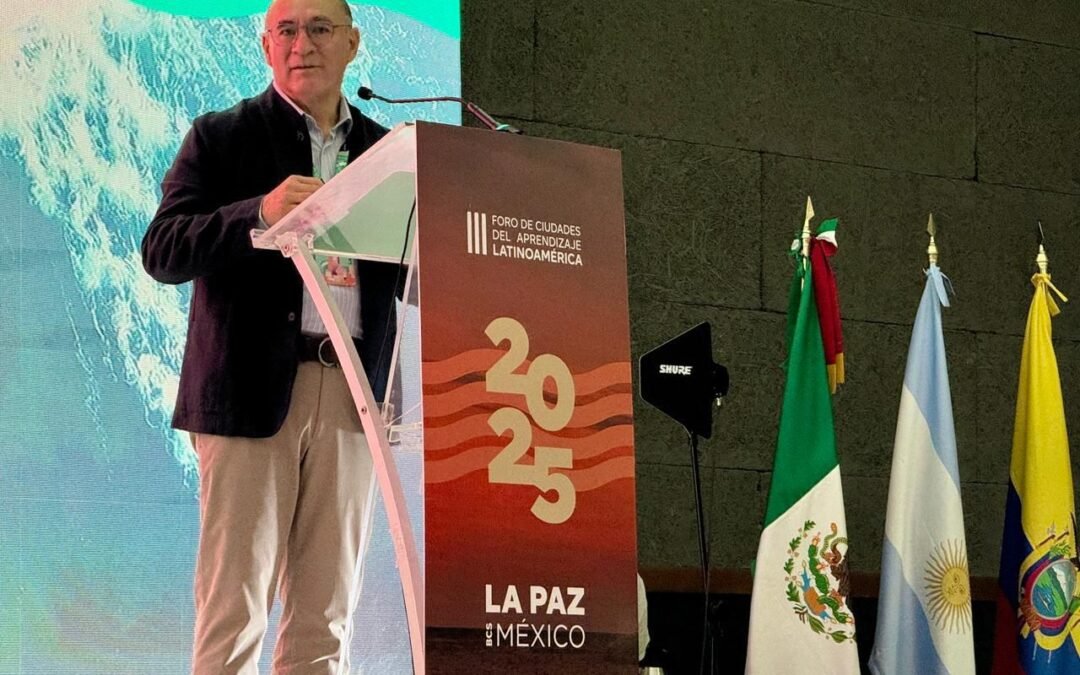 Enrique Galindo impulsa el aprendizaje como motor de desarrollo urbano en el III Foro de Ciudades del Aprendizaje