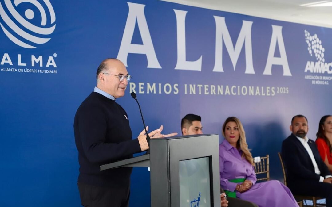 San Luis Capital recibe premio internacional Alma 2025, como municipio promotor de la Obra Pública