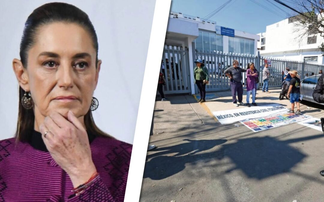 HACIENDO HISTORIA, SHEINBAUM ENCARCELA MANIFESTANTES