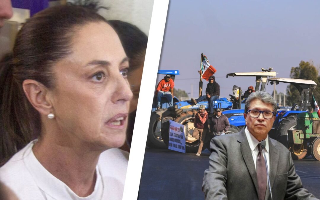 GOBIERNO DE SHEINBAUM PROPONE “VACILADA” PARA QUE TRANSPORTISTAS Y CAMPESINOS RETIREN BLOQUEOS CARRETEROS