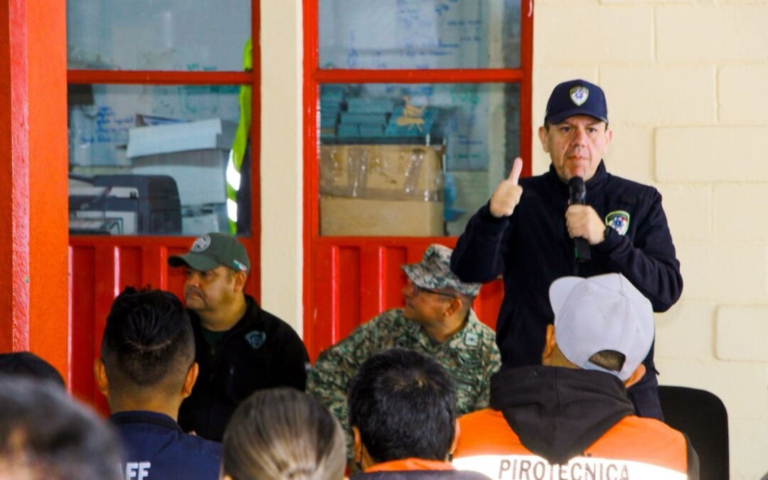 Arranca Operativo Cohetón 2025 con coordinación interinstitucional para proteger a las familias