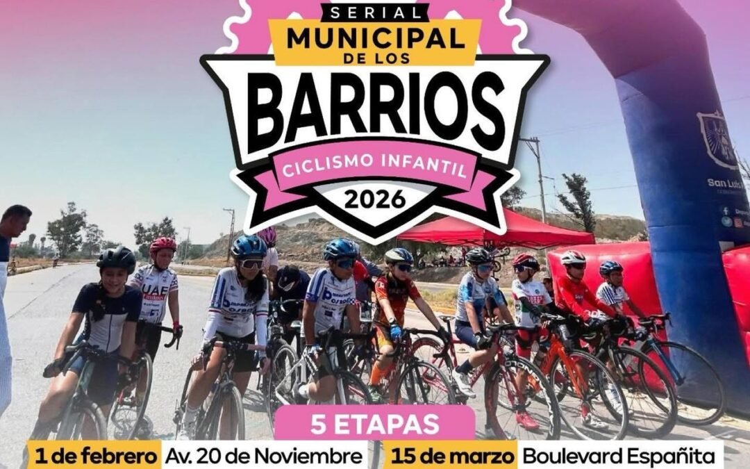 Inicia el Serial Municipal de Ciclismo Infantil de los Barrios 2026, con el respaldo de la Dirección de Deporte Municipal