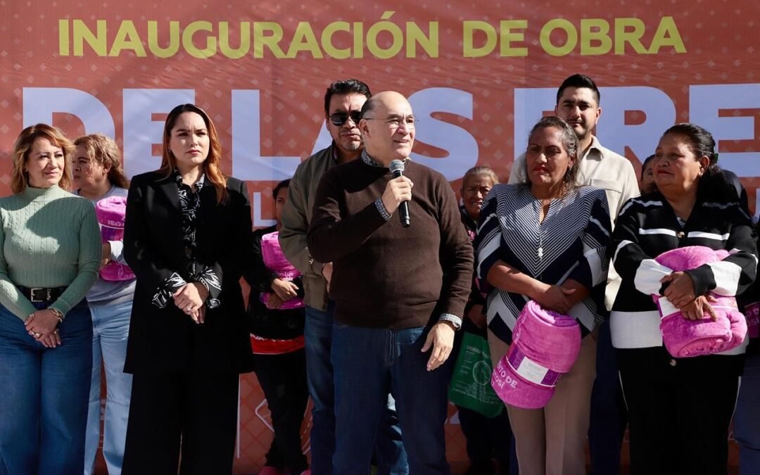 A buen ritmo, el Alcalde Galindo sigue entregando nuevas calles