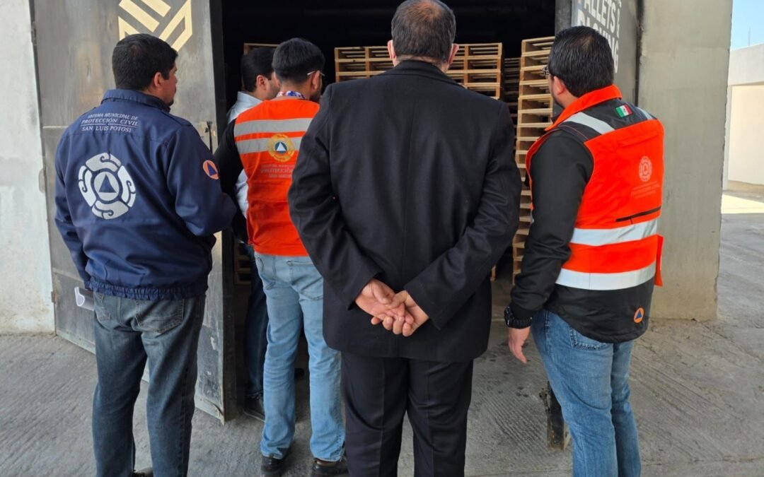 Realiza Protección Civil Municipal inspección a tarimera en la Delegación de La Pila