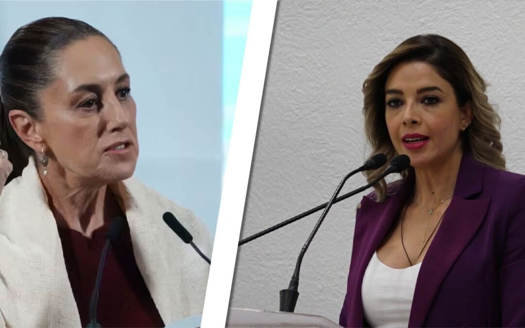 NO ESTOY DE ACUERDO, DICE SHEINBAUM A RUTH GONZÁLEZ