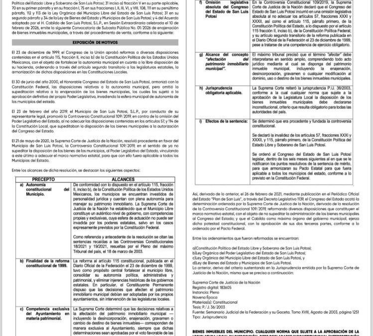 Con total transparencia inicia subasta de predios municipales