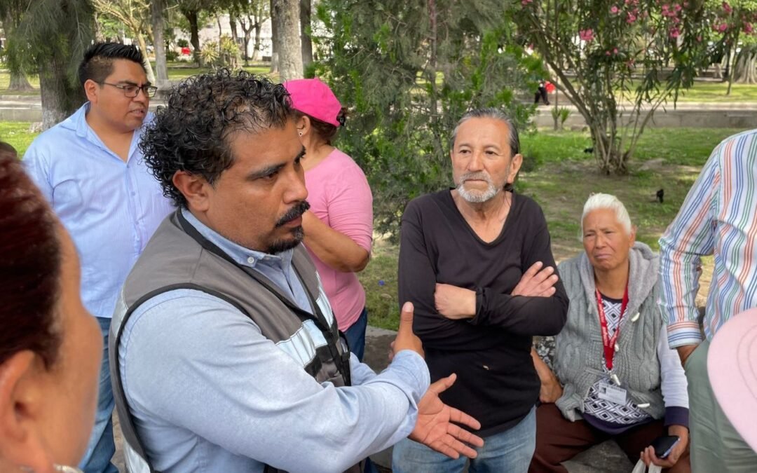 Interapas acuerda plan de rehabilitación sanitaria en calles del Montecillo