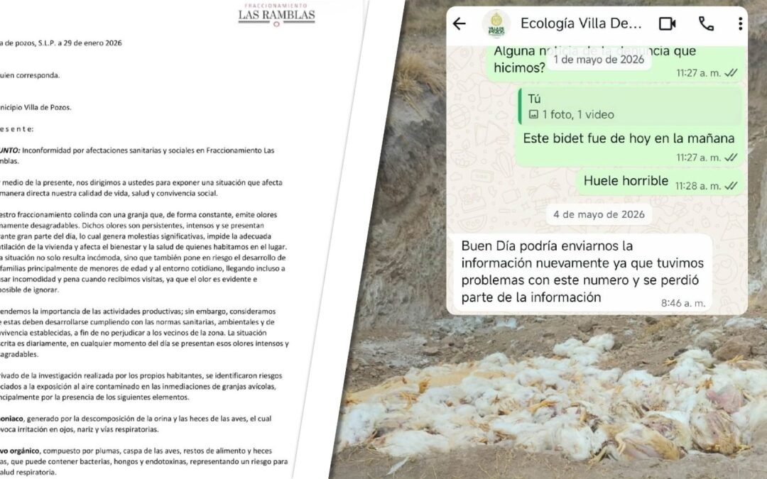 ECOLOGÍA DE POZOS SE BURLA DE CIUDADANOS