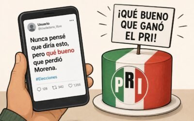Del “ya no somos el PRI” al “qué bueno que ganó el PRI”