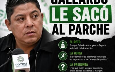 GALLARDO LE SACÓ AL PARCHE