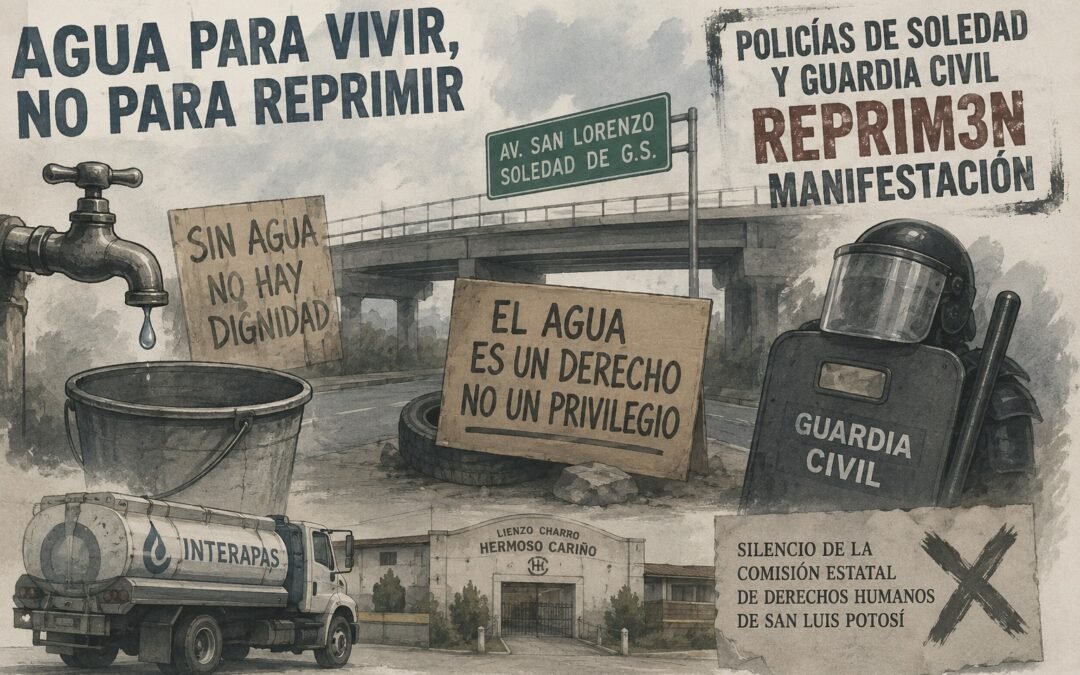 POLICÍAS DE SOLEDAD Y GUARDIA CIVIL REPRIM3N MANIFESTACIÓN