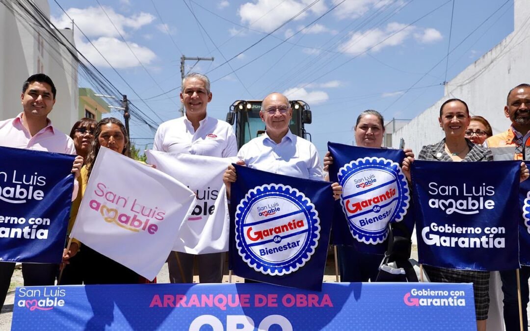 Enrique Galindo pone en marcha renovación de calle Oro, en la tradicional zona de Morales