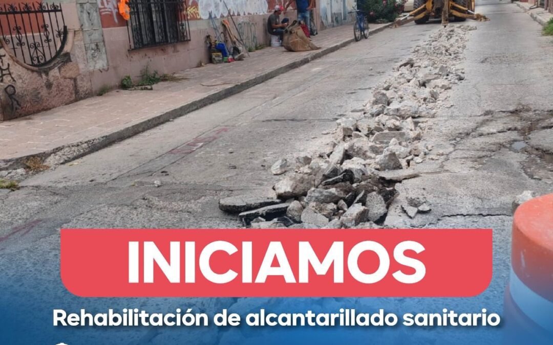 Transformación de drenaje llega ahora al barrio de San Juan de Guadalupe