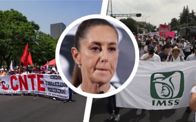 SHEINBAUM PRIVILEGIA POR CONVICCIÓN IDEOLÓGICA MAESTROS DE COORDINADORA Y REGATEA A TRABAJADORES DE LA SALUD