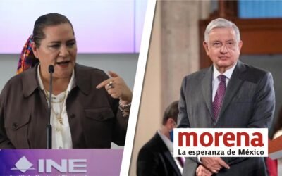 ADEMÁS DE ENTREGADO A MORENA, EL INE SE CORROMPE